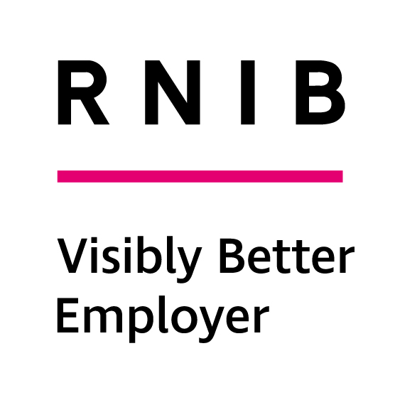 RNIB - Visibly Better Employer logo